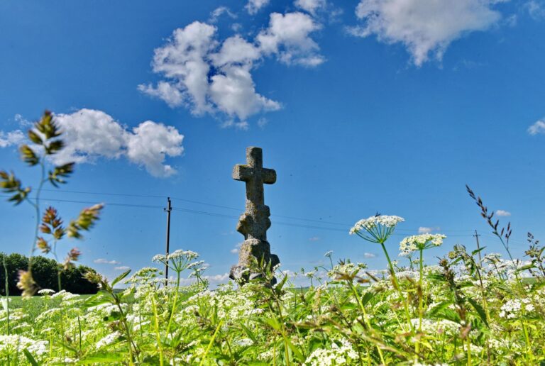 Kryžius prie kelio Kirkšnis – Tulminai